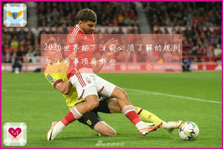 2026世界杯下注前必须了解的规则与注意事项有哪些