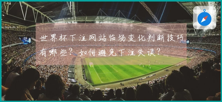 世界杯下注网站临场变化判断技巧有哪些？如何避免下注失误？