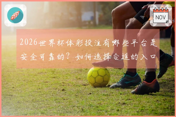2026世界杯体彩投注有哪些平台是安全可靠的？如何选择合适的入口？