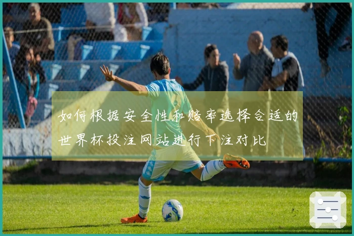 如何根据安全性和赔率选择合适的世界杯投注网站进行下注对比